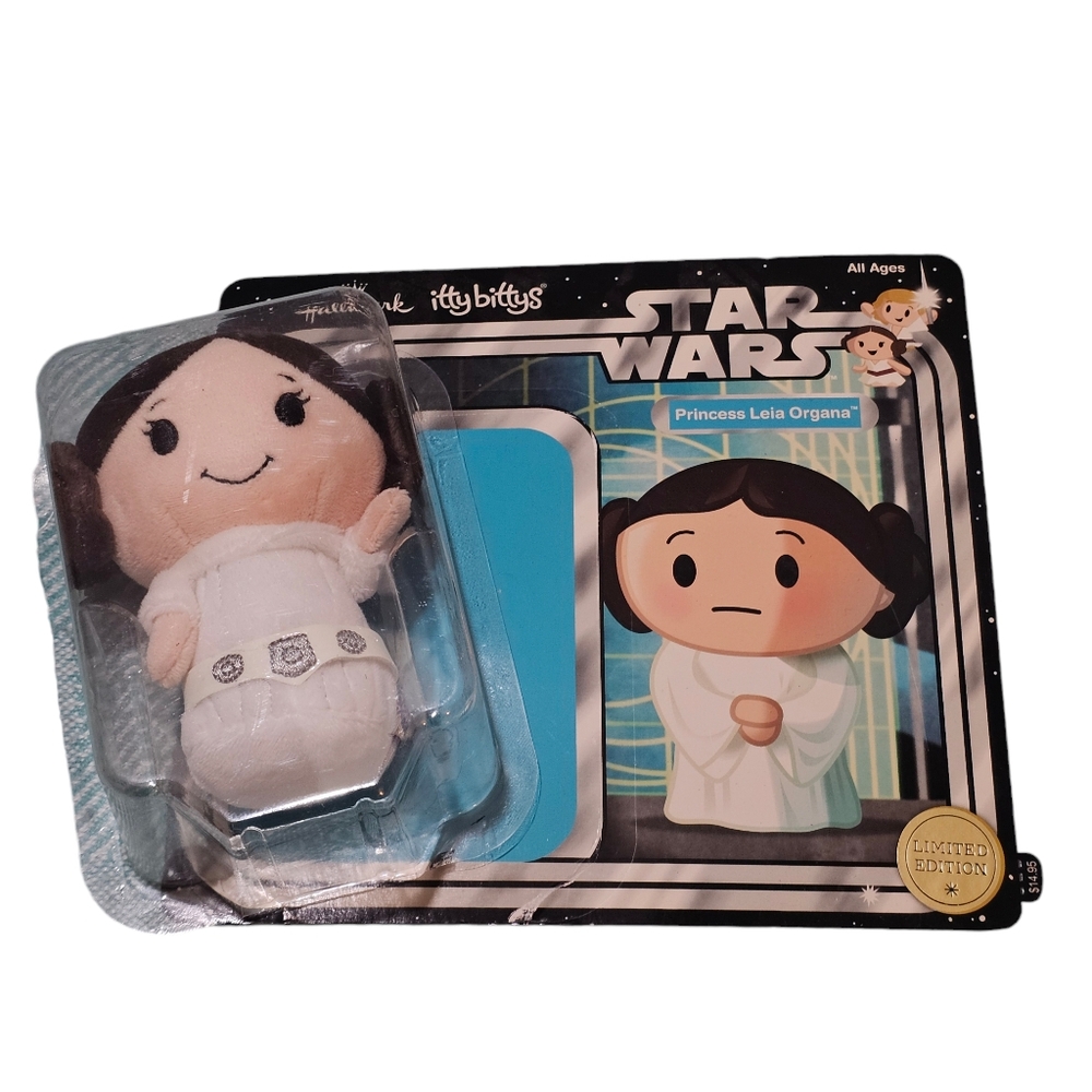 Hallmark itty bittys Star Wars Princess Leia Limited Edition